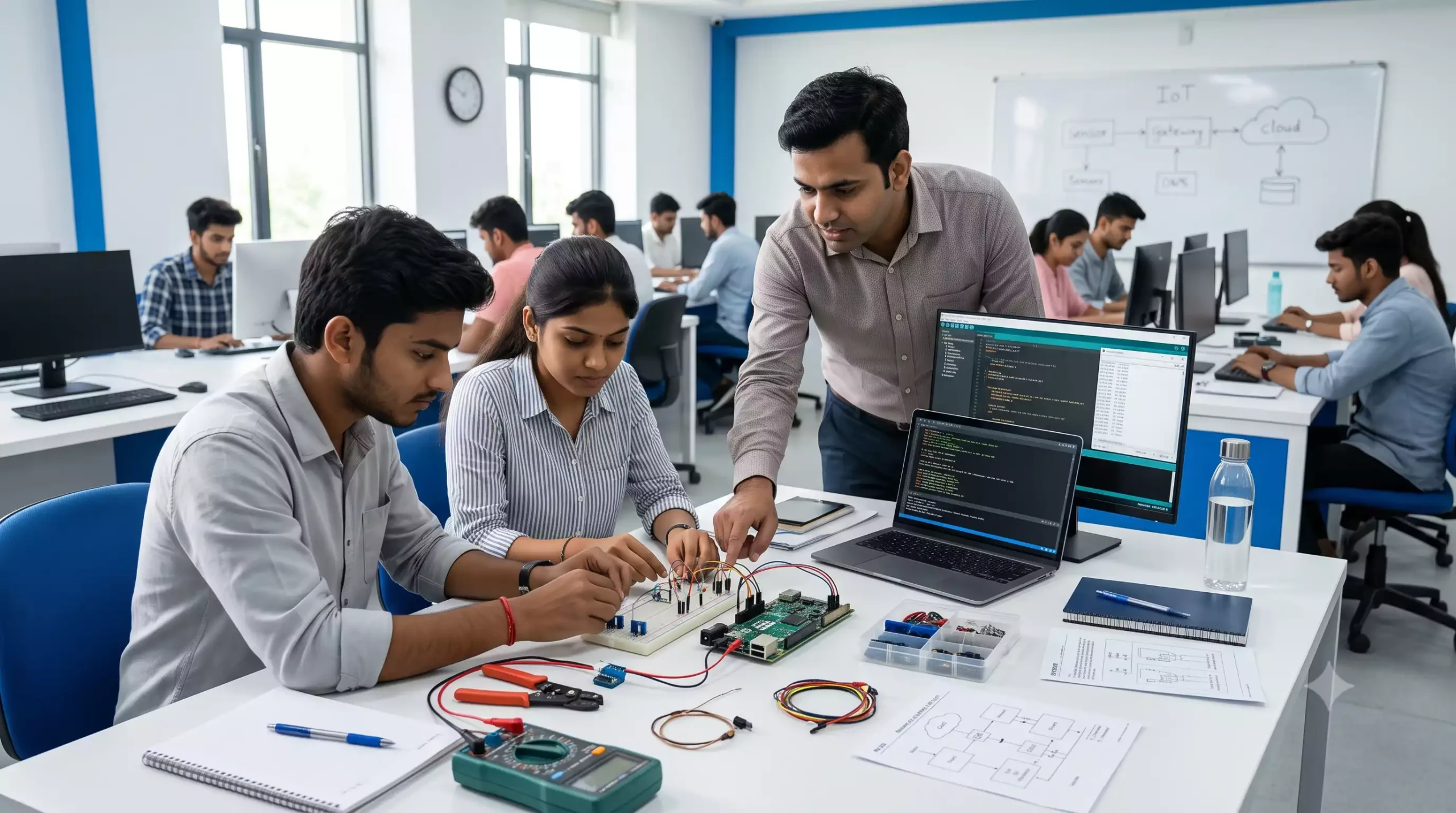 NIELIT O Level IoT practical training in Gorakhpur